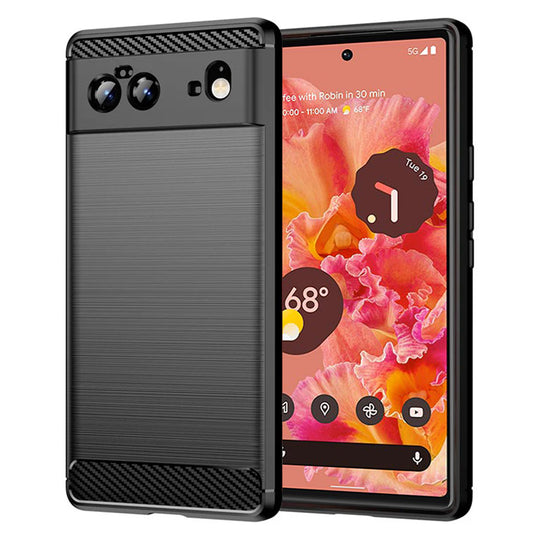 Capa para Google Pixel 6, Techsuit, Carbono, Preta