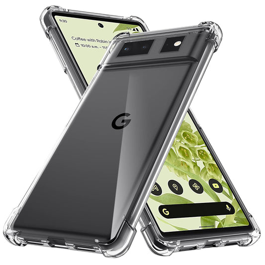 Capa para Google Pixel 6, Techsuit, Shockproof Clear, Transparente