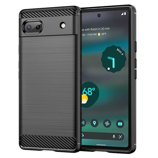 Capa para Google Pixel 6a, Techsuit, Carbono, Preta