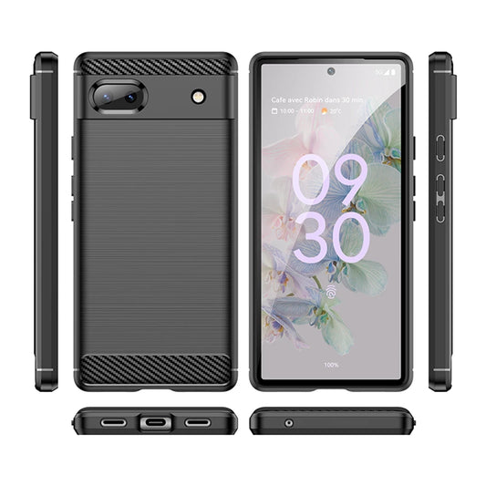 Capa para Google Pixel 6a, Techsuit, Carbono, Preta