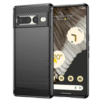 Capa para Google Pixel 7 Pro, Techsuit, Carbono, Preta