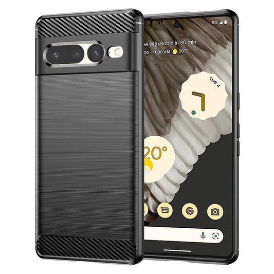Capa para Google Pixel 7 Pro, Techsuit, Carbono, Preta