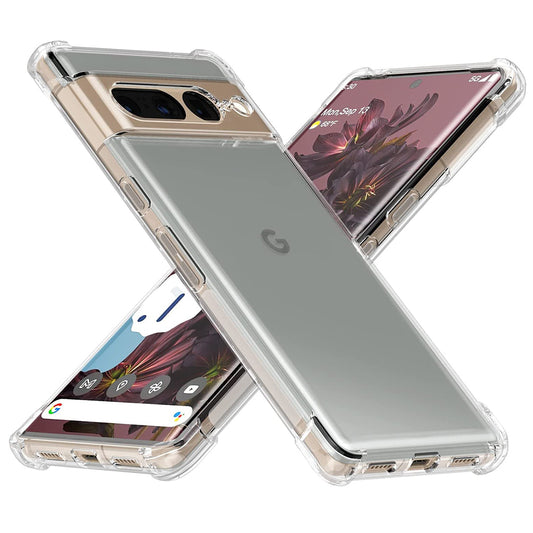 Capa para Google Pixel 7 Pro, Techsuit, Shockproof Clear, Transparente
