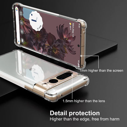 Capa para Google Pixel 7 Pro, Techsuit, Shockproof Clear, Transparente