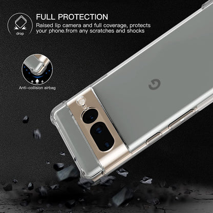 Capa para Google Pixel 7 Pro, Techsuit, Shockproof Clear, Transparente