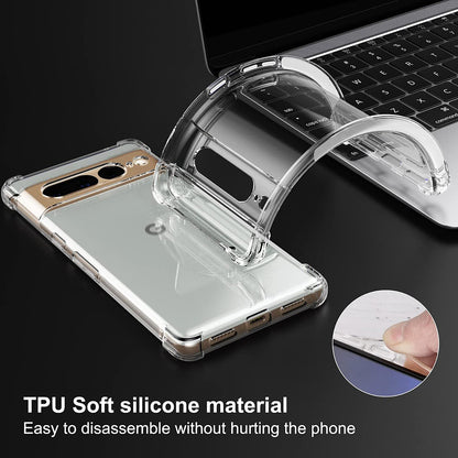 Capa para Google Pixel 7 Pro, Techsuit, Shockproof Clear, Transparente