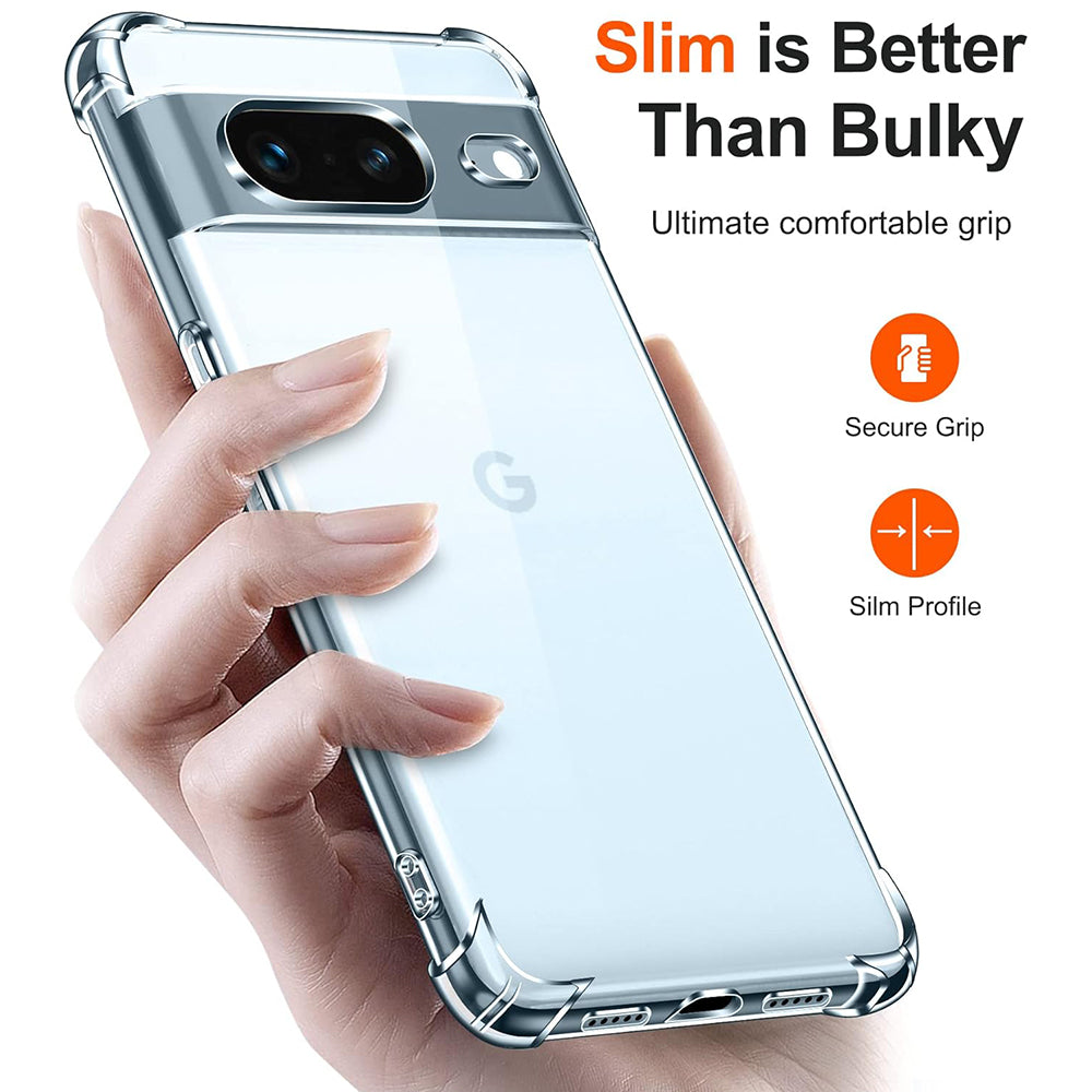 Capa para Google Pixel 7, Techsuit, Shockproof Clear, Transparente
