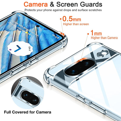 Capa para Google Pixel 7, Techsuit, Shockproof Clear, Transparente