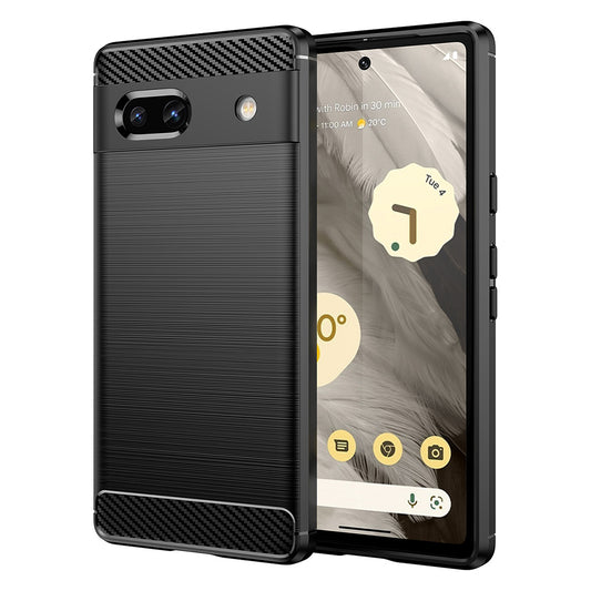 Capa para Google Pixel 7a, Techsuit, Carbono, Preta