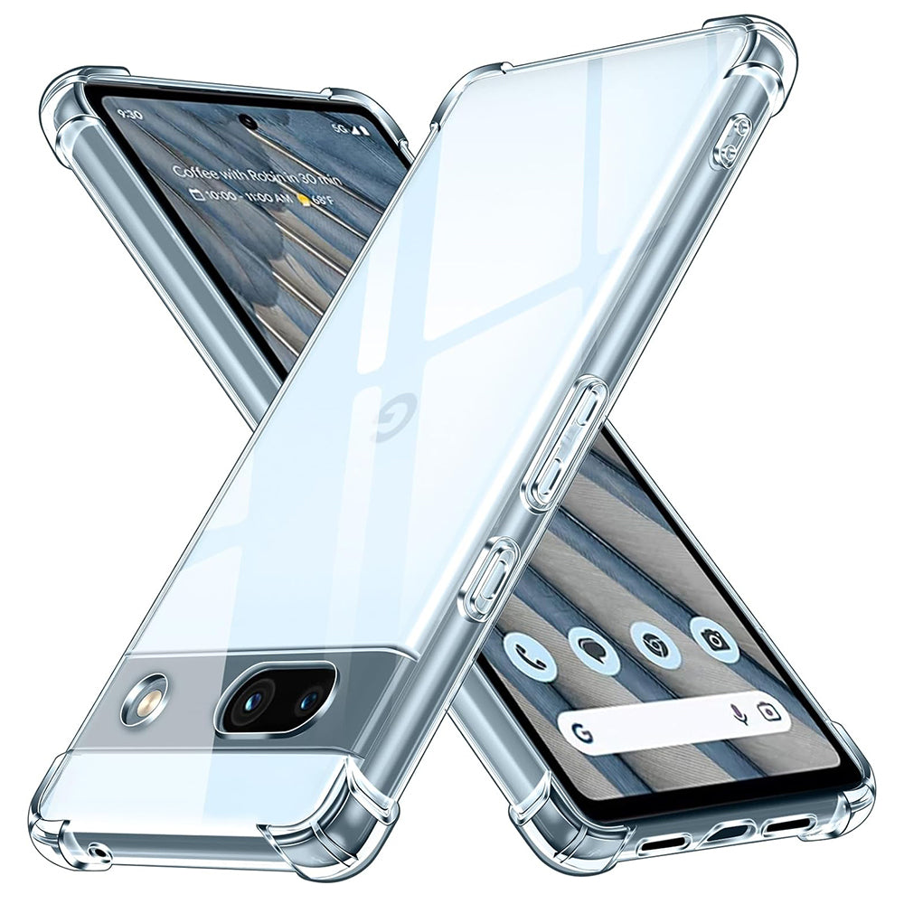 Capa para Google Pixel 7a, Techsuit, Shockproof Clear, Transparente