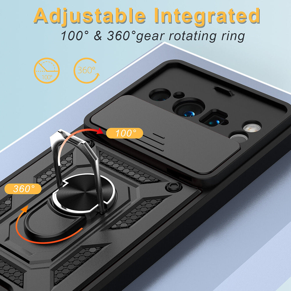 Capa para Google Pixel 8 Pro, Techsuit, CamShield, Preta