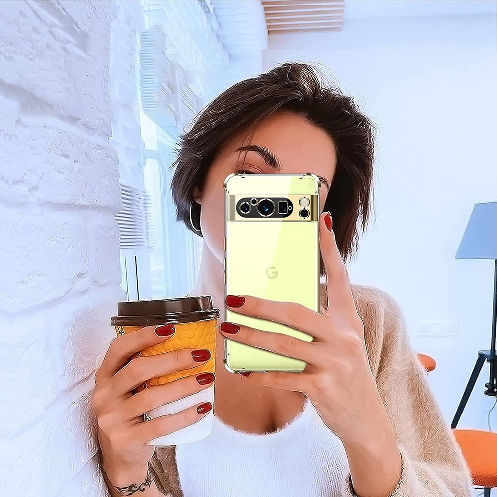 Capa para Google Pixel 8 Pro, Techsuit, Shockproof Clear, Transparente