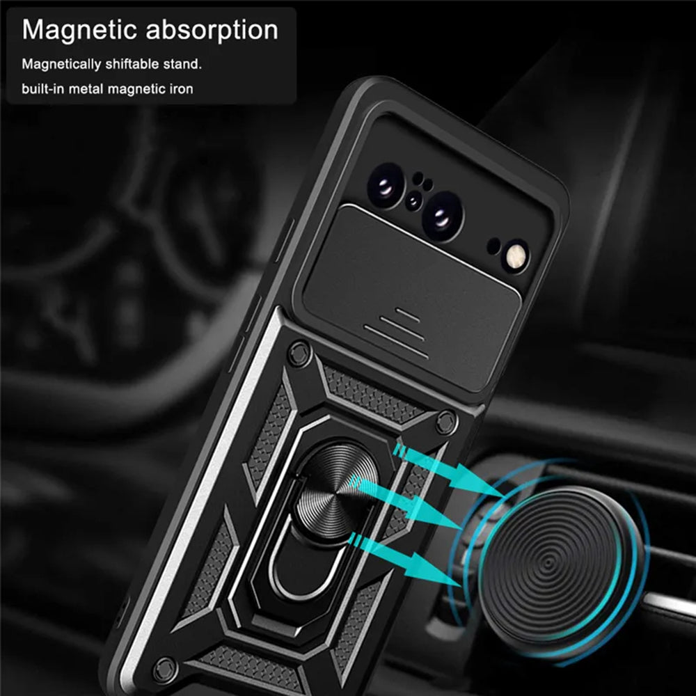Capa para Google Pixel 8, Techsuit, CamShield, Preta