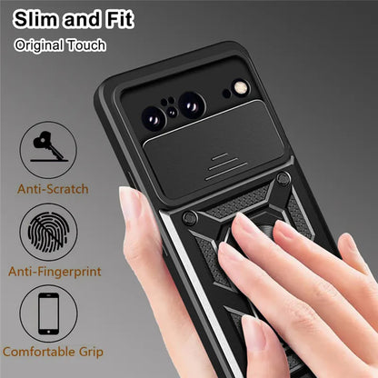 Capa para Google Pixel 8, Techsuit, CamShield, Preta