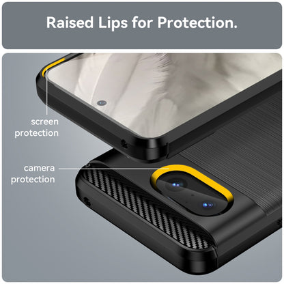 Capa para Google Pixel 8, Techsuit, Carbono, Preta