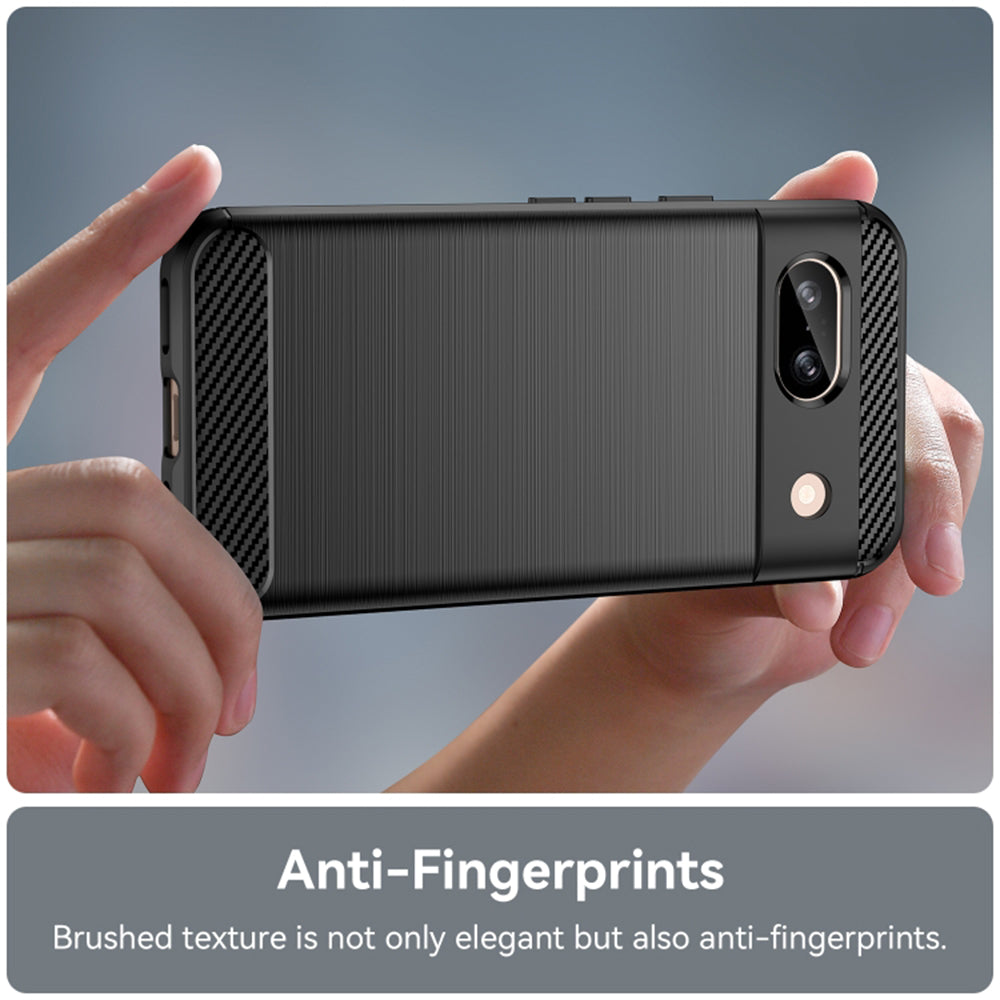 Capa para Google Pixel 8a, Techsuit, Carbono, Preta