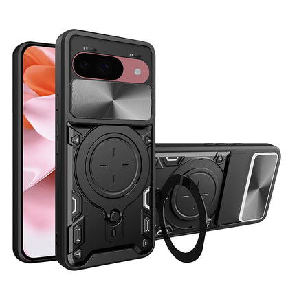 Capa para Google Pixel 9 / 9 Pro, Techsuit, CamGuard Pro, Preta