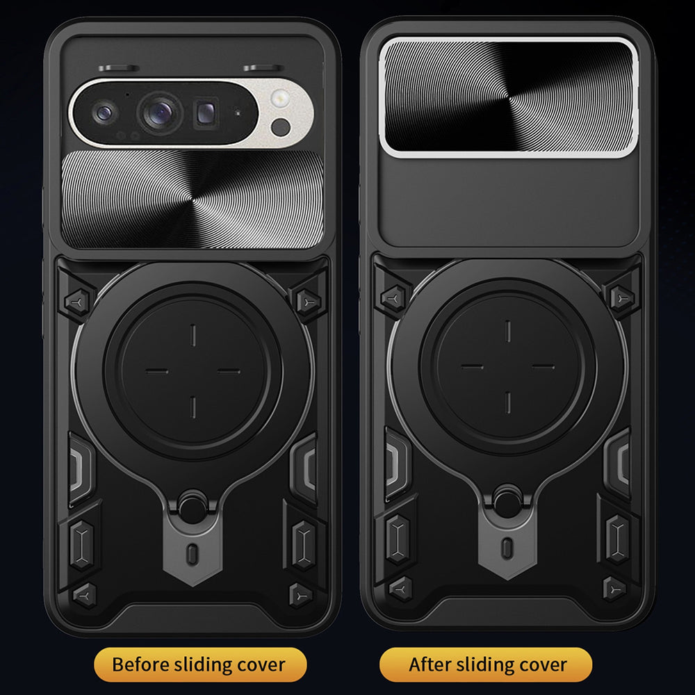Capa para Google Pixel 9 / 9 Pro, Techsuit, CamGuard Pro, Preta