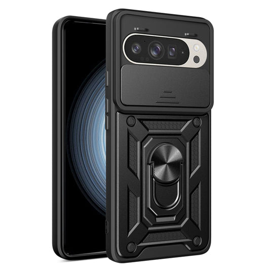 Capa para Google Pixel 9 / 9 Pro, Techsuit, CamShield, Preta