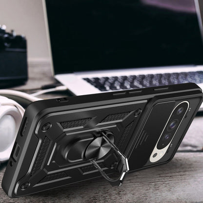 Capa para Google Pixel 9 / 9 Pro, Techsuit, CamShield, Preta