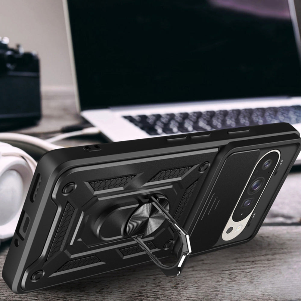 Capa para Google Pixel 9 / 9 Pro, Techsuit, CamShield, Rosa