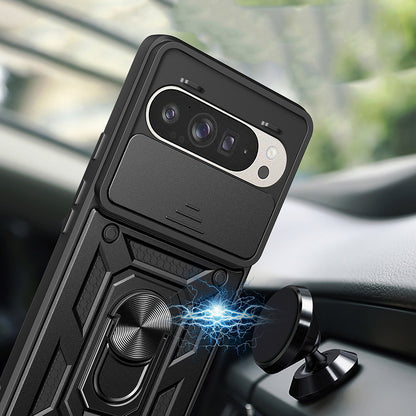Capa para Google Pixel 9 / 9 Pro, Techsuit, CamShield, Rosa