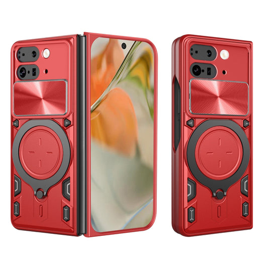 Capa para Google Pixel 9 Pro Fold, Techsuit, CamGuard Pro, Vermelha