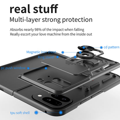 Capa para Google Pixel 9 Pro Fold, Techsuit, CamShield, Verde