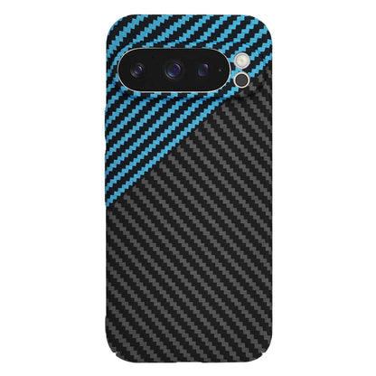 Capa para Google Pixel 9 Pro, Techsuit, Carbonite FiberShell, Preto Azul