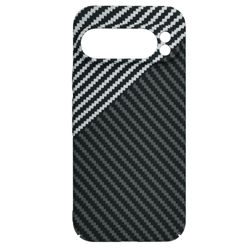 Capa para Google Pixel 9 Pro, Techsuit, Carbonite FiberShell, Preto Cinzento
