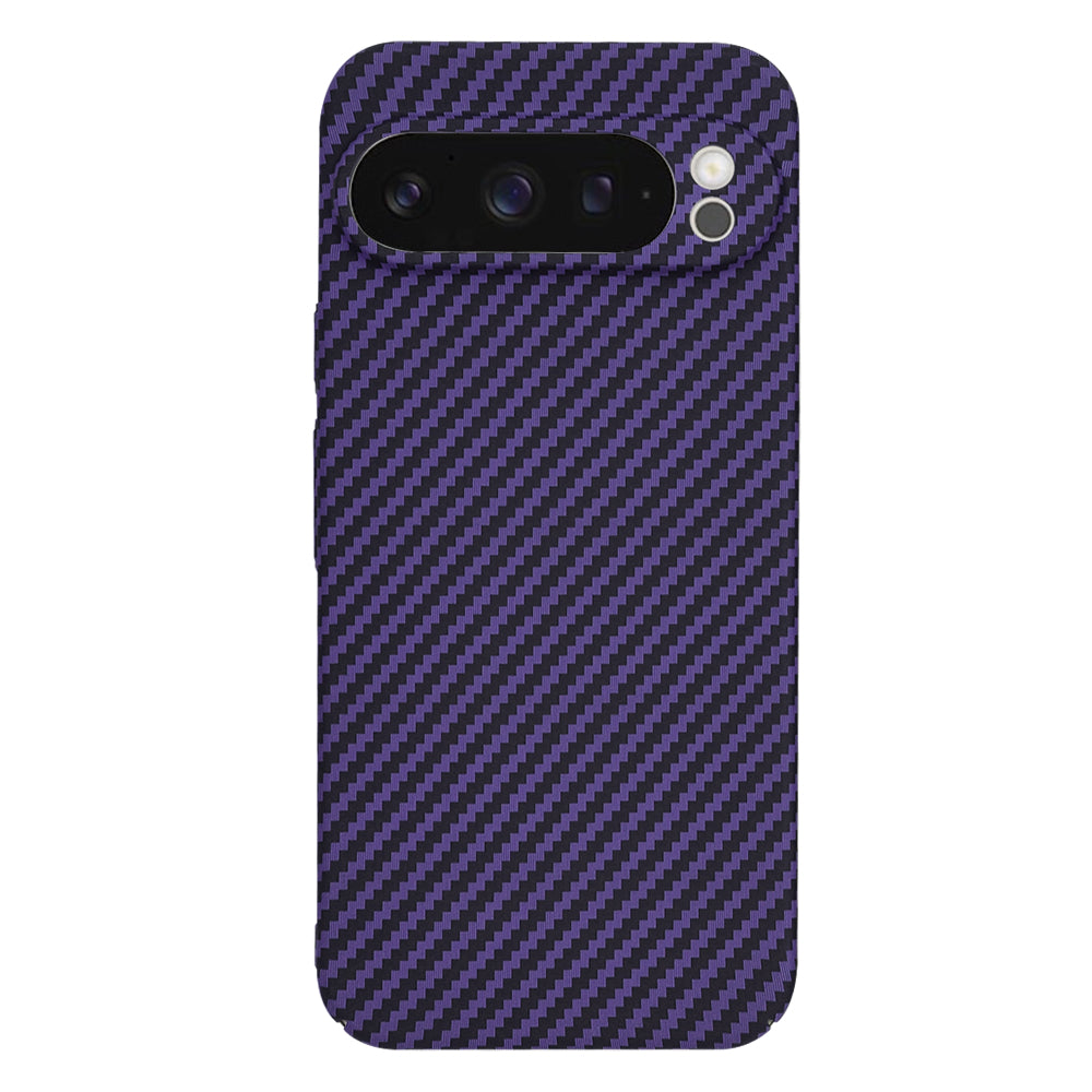 Capa para Google Pixel 9 Pro, Techsuit, Carbonite FiberShell, Roxo