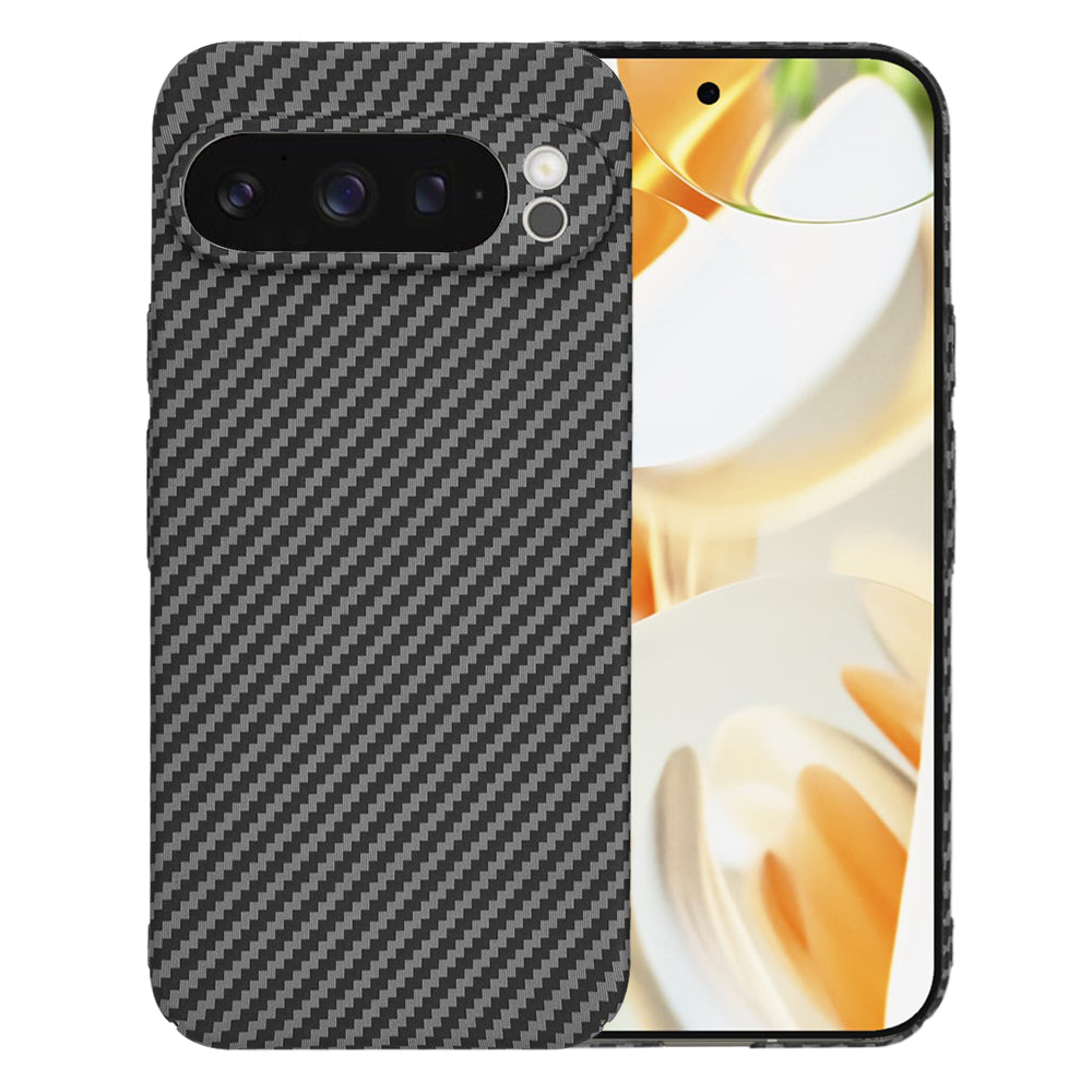 Capa para Google Pixel 9 Pro, Techsuit, Carbonite FiberShell, Preta