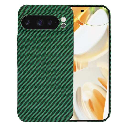 Capa para Google Pixel 9 Pro, Techsuit, Carbonite FiberShell, Verde