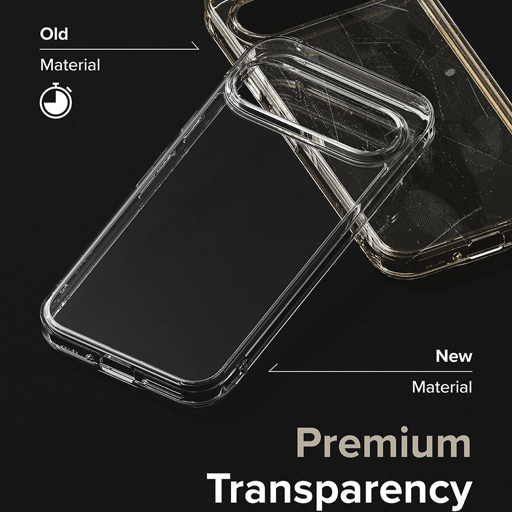 Capa para Google Pixel 9 Pro XL, Ringke, Fusion, Transparente