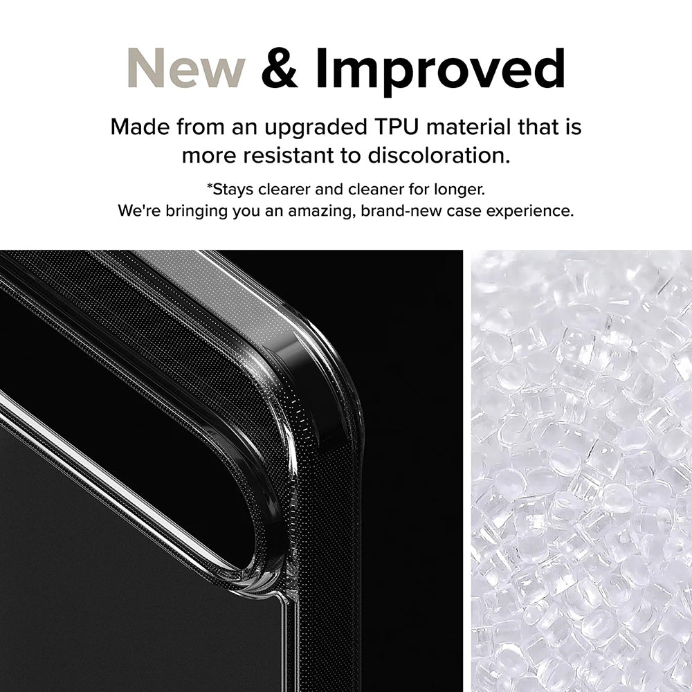 Capa para Google Pixel 9 Pro XL, Ringke, Fusion, Transparente Fosca