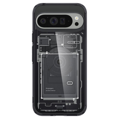 Capa para Google Pixel 9 Pro XL, Spigen, Ultra Hybrid Zero One, Preta ACS07722