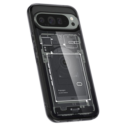Capa para Google Pixel 9 Pro XL, Spigen, Ultra Hybrid Zero One, Preta ACS07722
