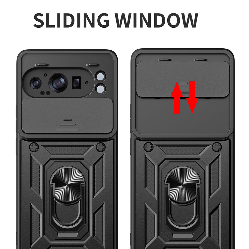Capa para Google Pixel 9 Pro XL, Techsuit, CamShield, Preta