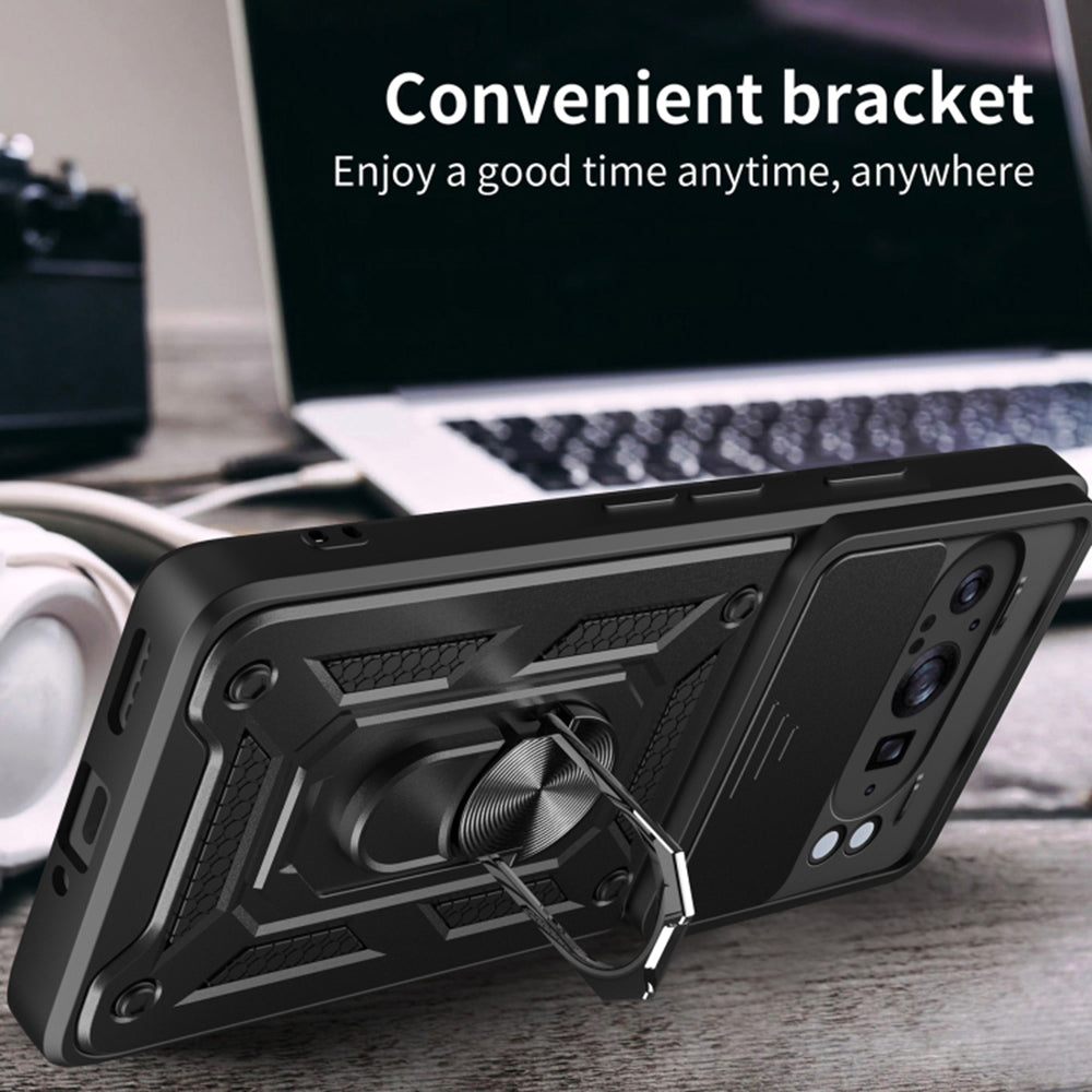 Capa para Google Pixel 9 Pro XL, Techsuit, CamShield, Preta