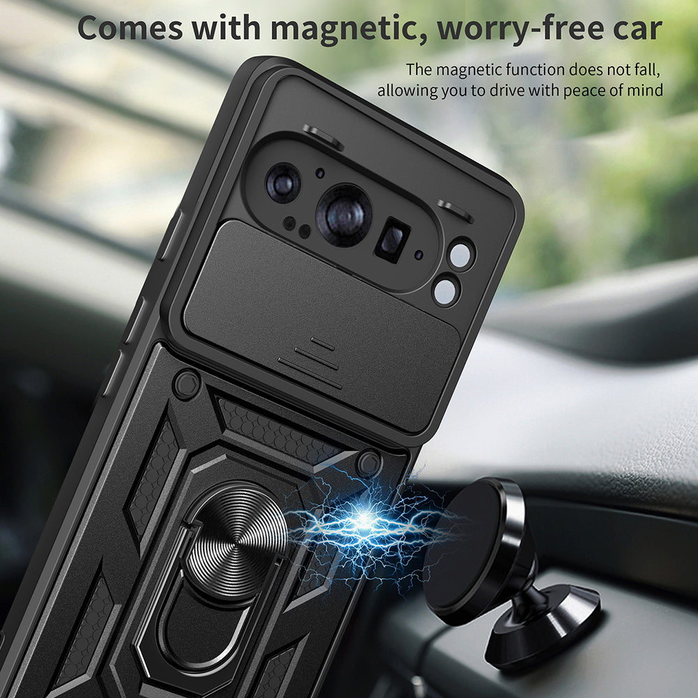 Capa para Google Pixel 9 Pro XL, Techsuit, CamShield, Preta