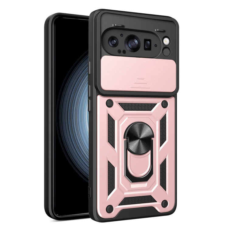 Capa para Google Pixel 9 Pro XL, Techsuit, CamShield, Rosa