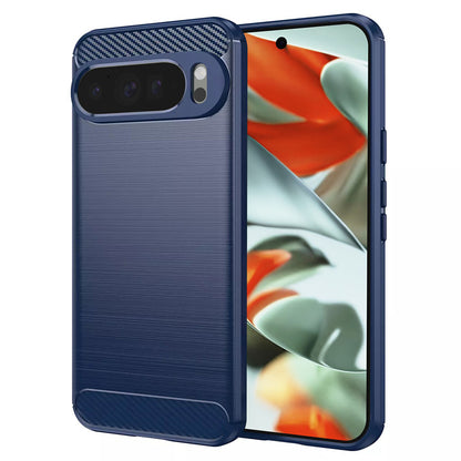 Capa para Google Pixel 9 Pro XL, Techsuit, Carbono, Azul