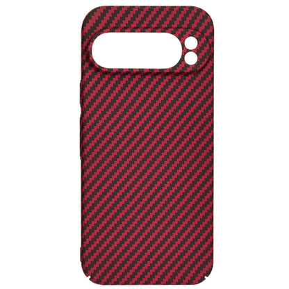Capa para Google Pixel 9 Pro XL, Techsuit, Carbonite FiberShell, Vermelha
