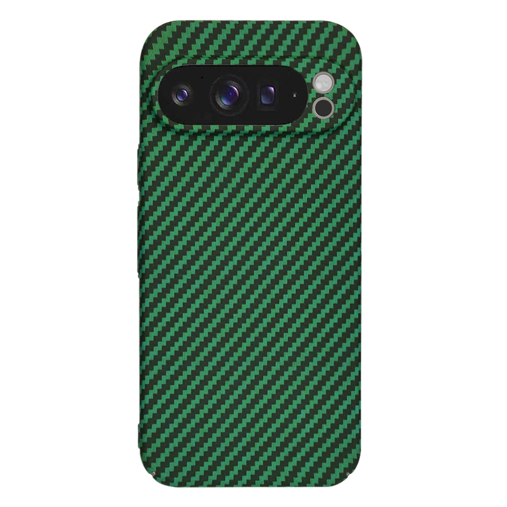 Capa para Google Pixel 9 Pro XL, Techsuit, Carbonite FiberShell, Verde