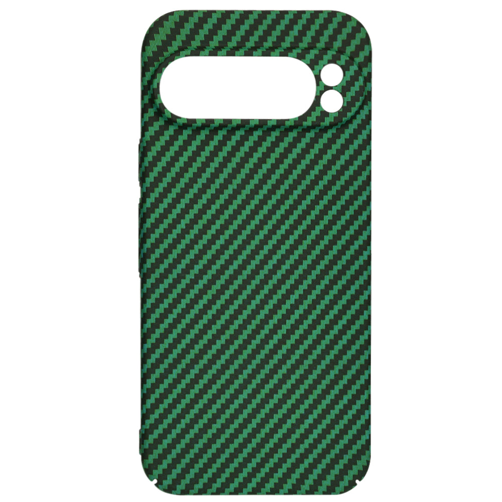 Capa para Google Pixel 9 Pro XL, Techsuit, Carbonite FiberShell, Verde