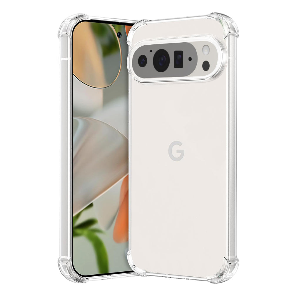 Capa para Google Pixel 9 Pro XL, Techsuit, Shockproof Clear, Transparente