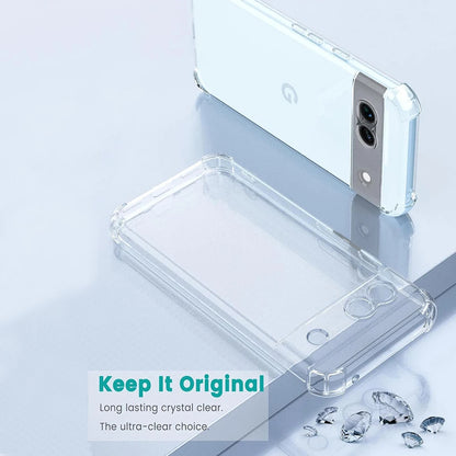 Capa para Google Pixel 9, Techsuit, Shockproof Clear, Transparente