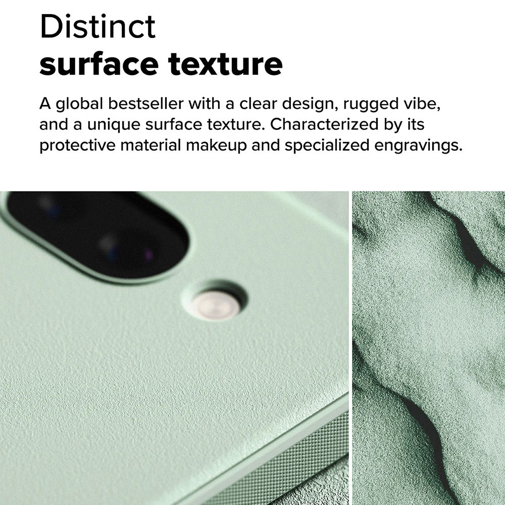 Capa para Google Pixel 9a, Ringke, Ônix, Verde Claro