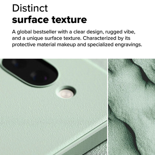 Capa para Google Pixel 9a, Ringke, Ônix, Verde Claro