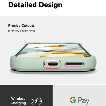 Capa para Google Pixel 9a, Ringke, Ônix, Verde Claro